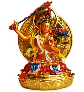 Bejeweled Manjushri