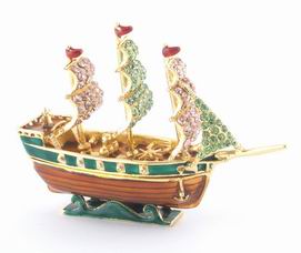 Bejeweled Merchant Wealth Ship - small