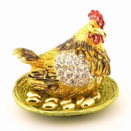 Bejeweled Rooster