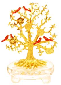 Bejeweled Tree of Life with Birds