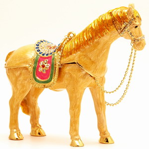 Bejeweled Tribute Horse for Great Success and Recognition