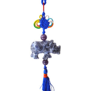 Blue Rhinoceros Tassel for Protection 1