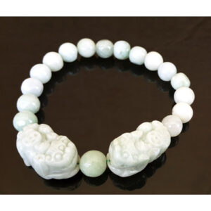 Double Pi Yao Jade Bracelet for Double Protection