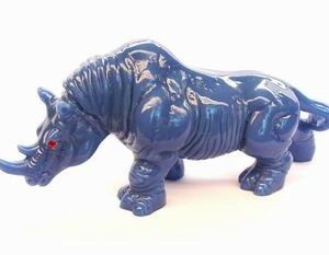 Large Blue Rhinoceros for Protection1