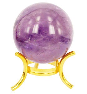 Natural Amethyst Sphere