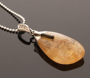 Natural Citrine Pendant for Super Wealth Luck ( Special Offer )