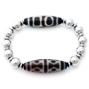 The Protection Dzi Combo Bracelet